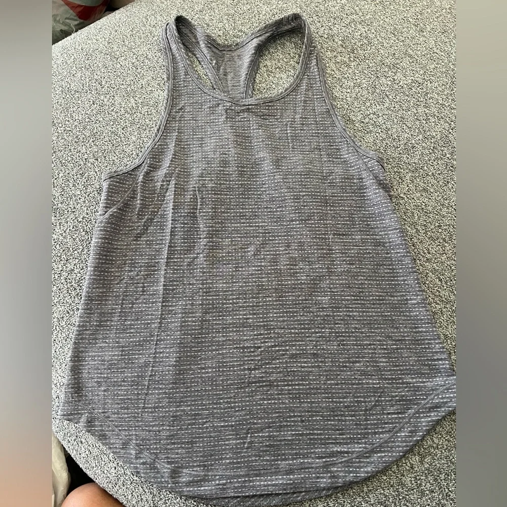 Lululemon Long Distance Tank Heathered Boysenberry Size 4